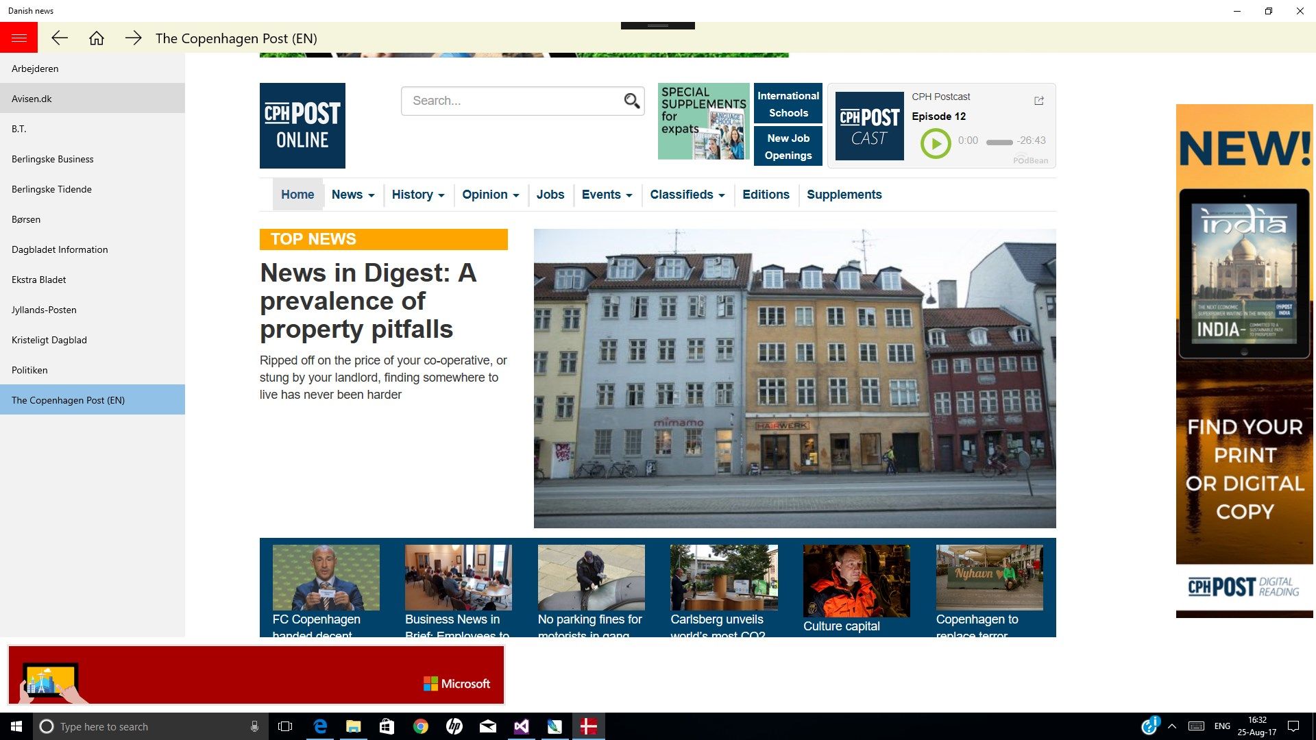 Danish news