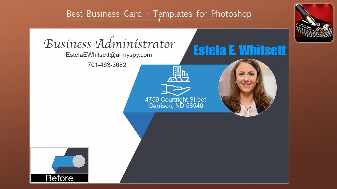 Best Business Card - Templates for Photoshop
