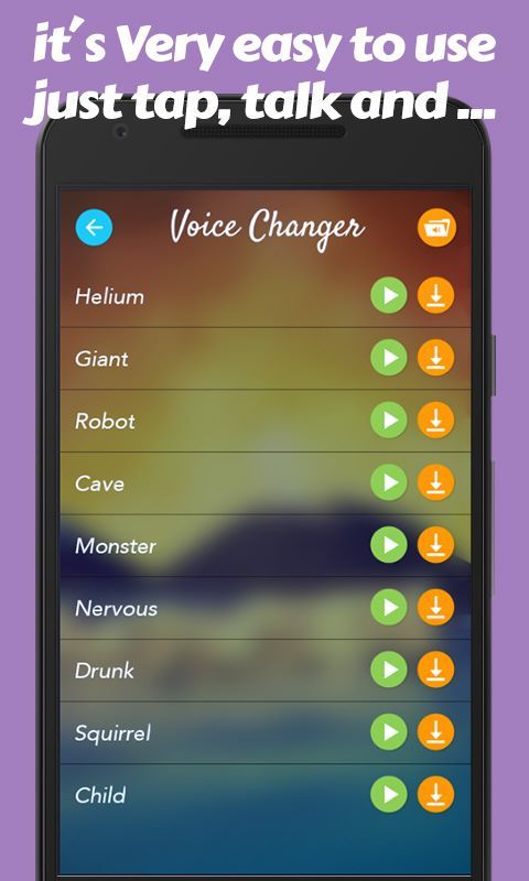 Voice changer - Voice Effects