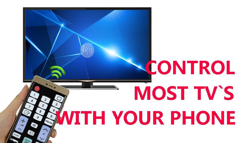 Easy Universal Remote TV Control