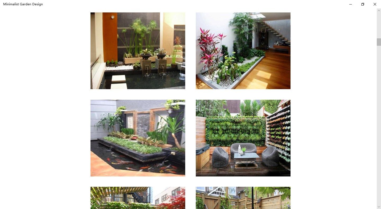 Minimalist Garden Design
