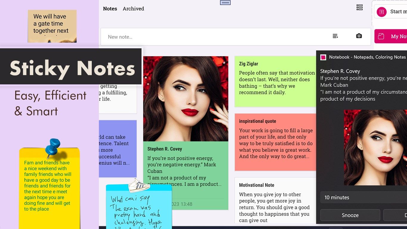 Notebook - Notepads, Coloring Notes Organizer