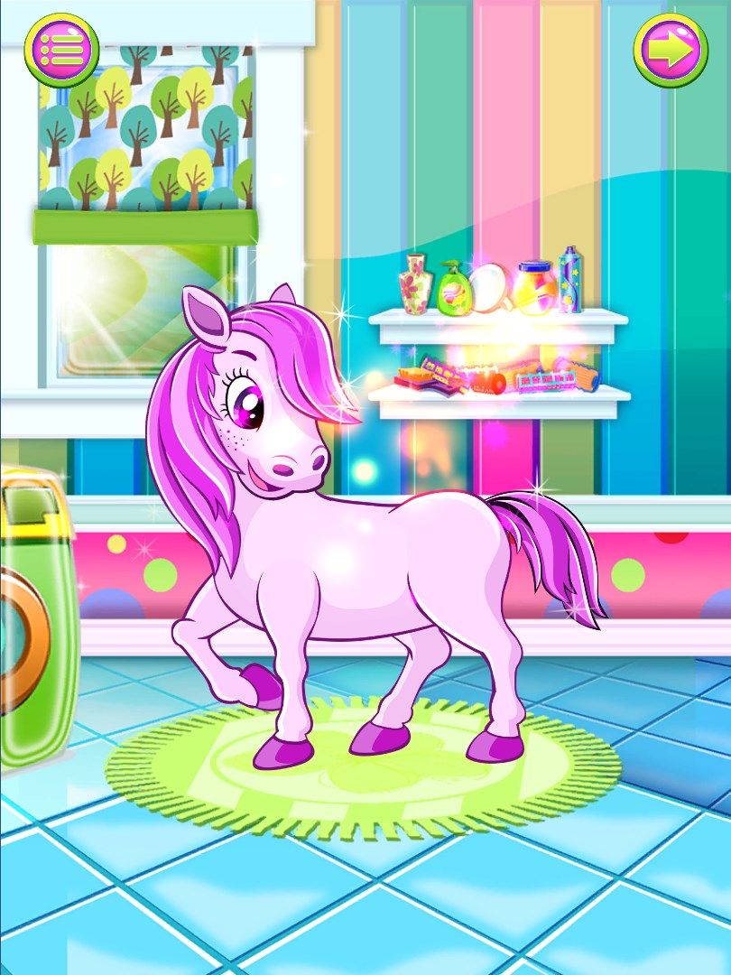 Pony Salon - Pet Care Games