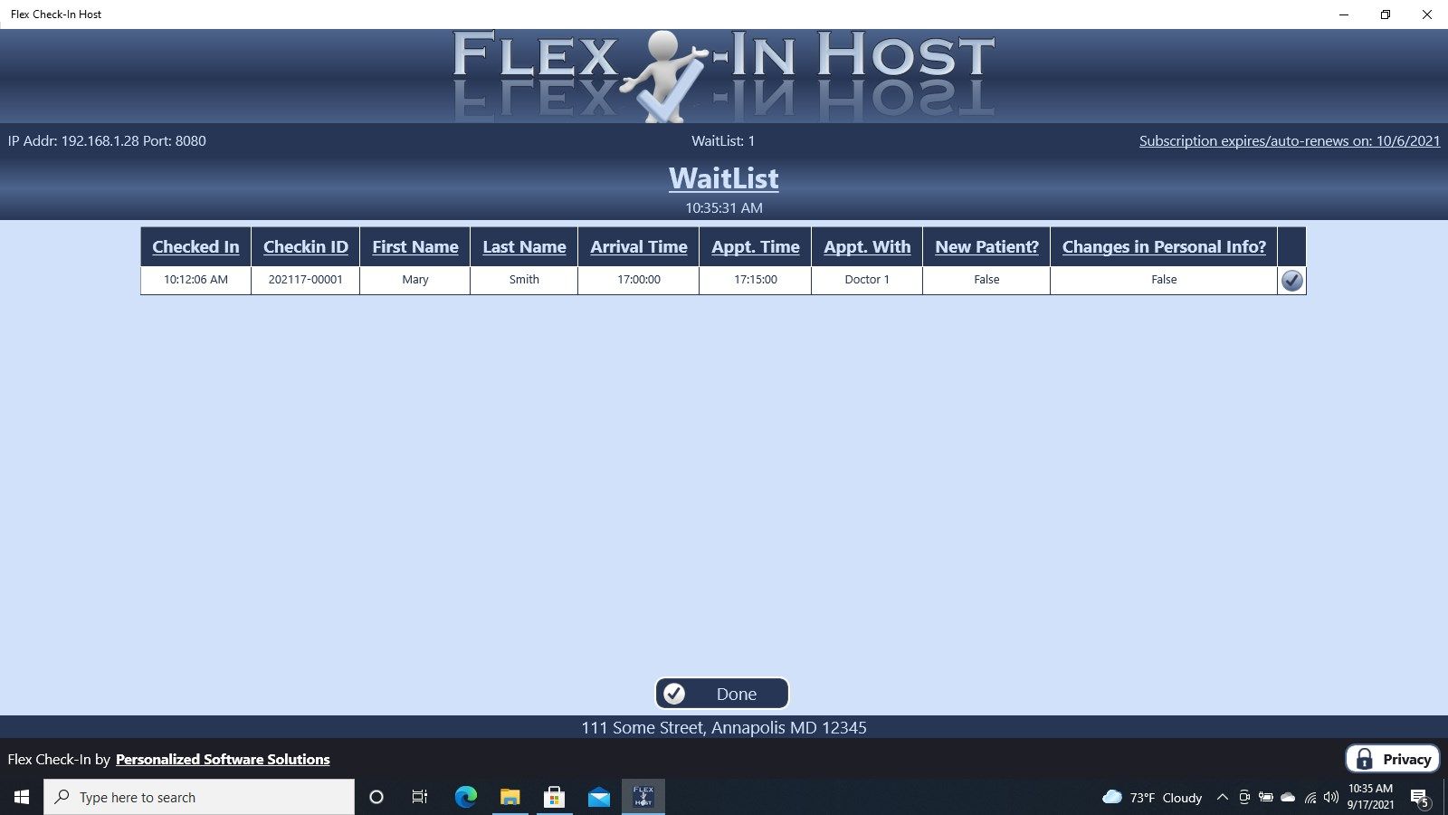 View people waiting directly from the Host application