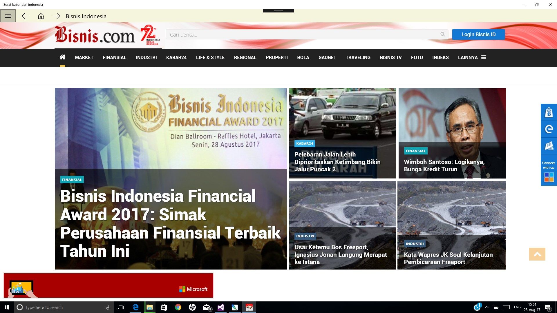 News from Indonesia