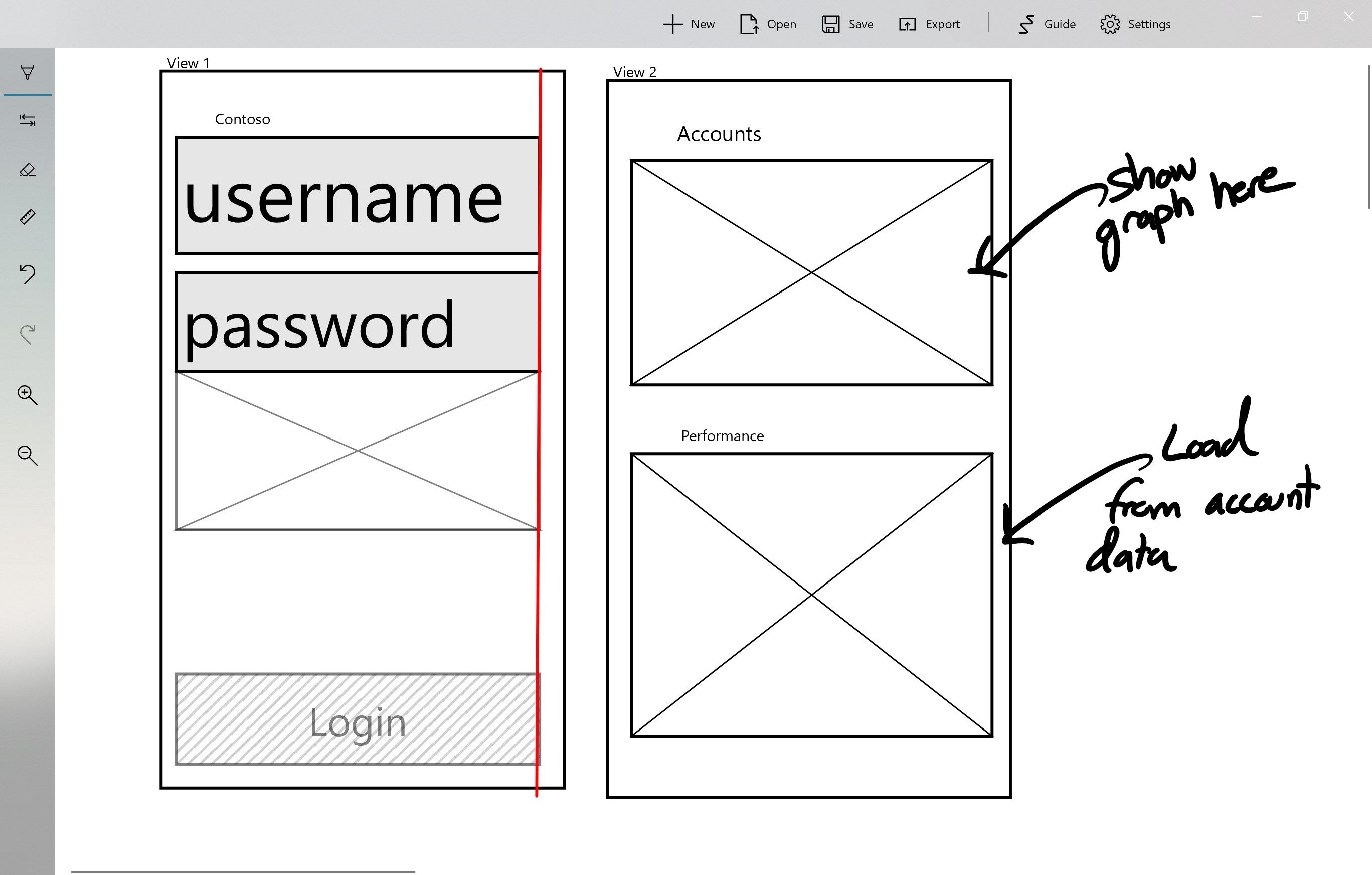 Sketch your app ideas quickly using Windows Ink input