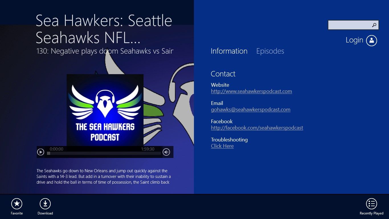 Sea Hawkers: Seattle Seahawks NFL Football