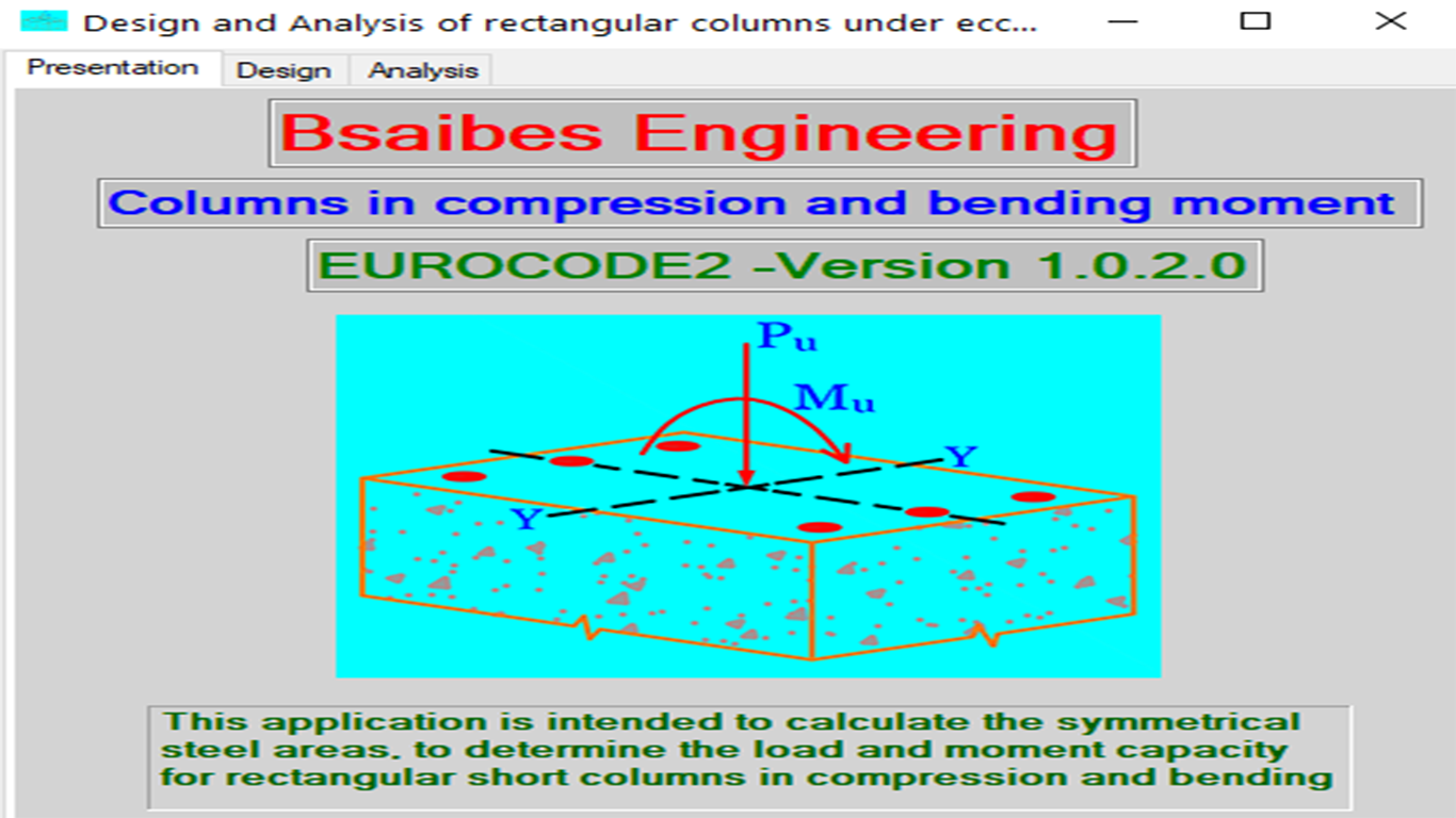 COLUMNS IN COMPRESSION AND BENDING (EUROCODE 2)