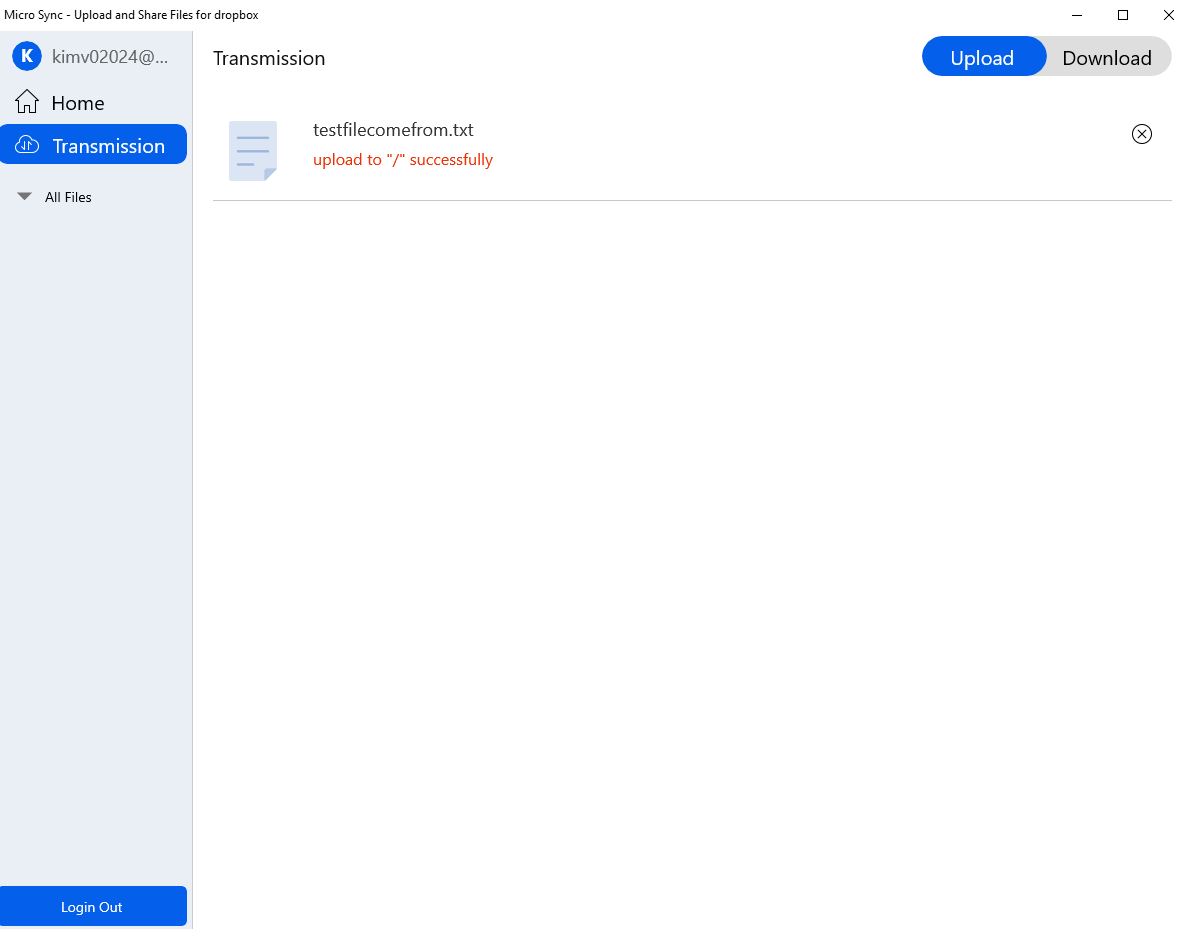 Micro Sync - Upload and Share Files for dropbox