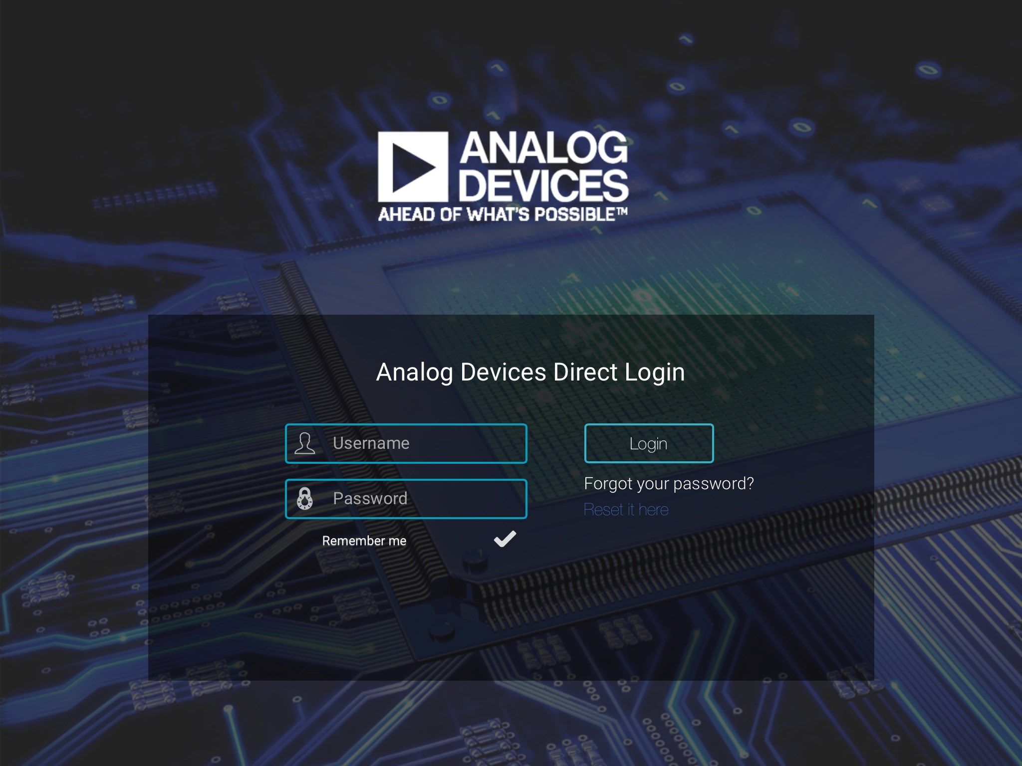 Analog Devices Mobile Learning