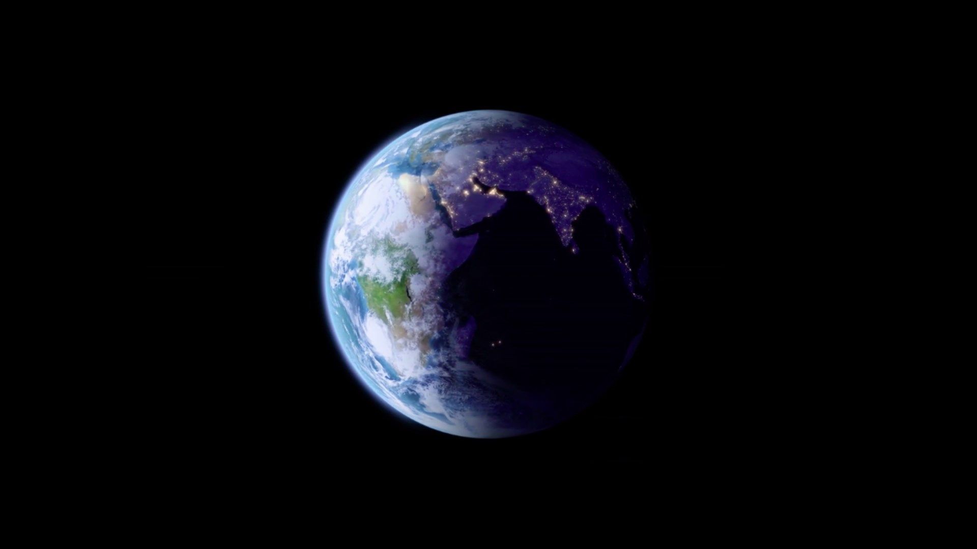 Beautiful earth screensaver