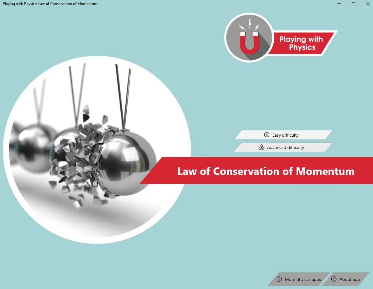 Playing with Physics: Law of Conservation of Momentum