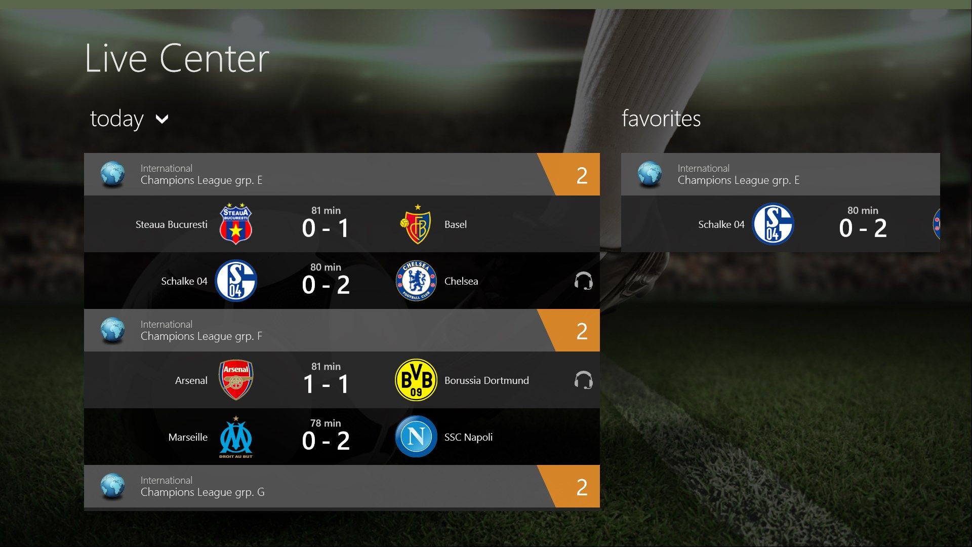 Quickly get an overview of all the leagues, hundreds of leagues available.