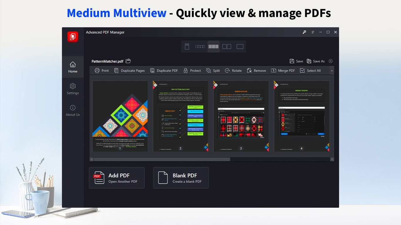 Medium Multiview - Quickly view & manage PDFs