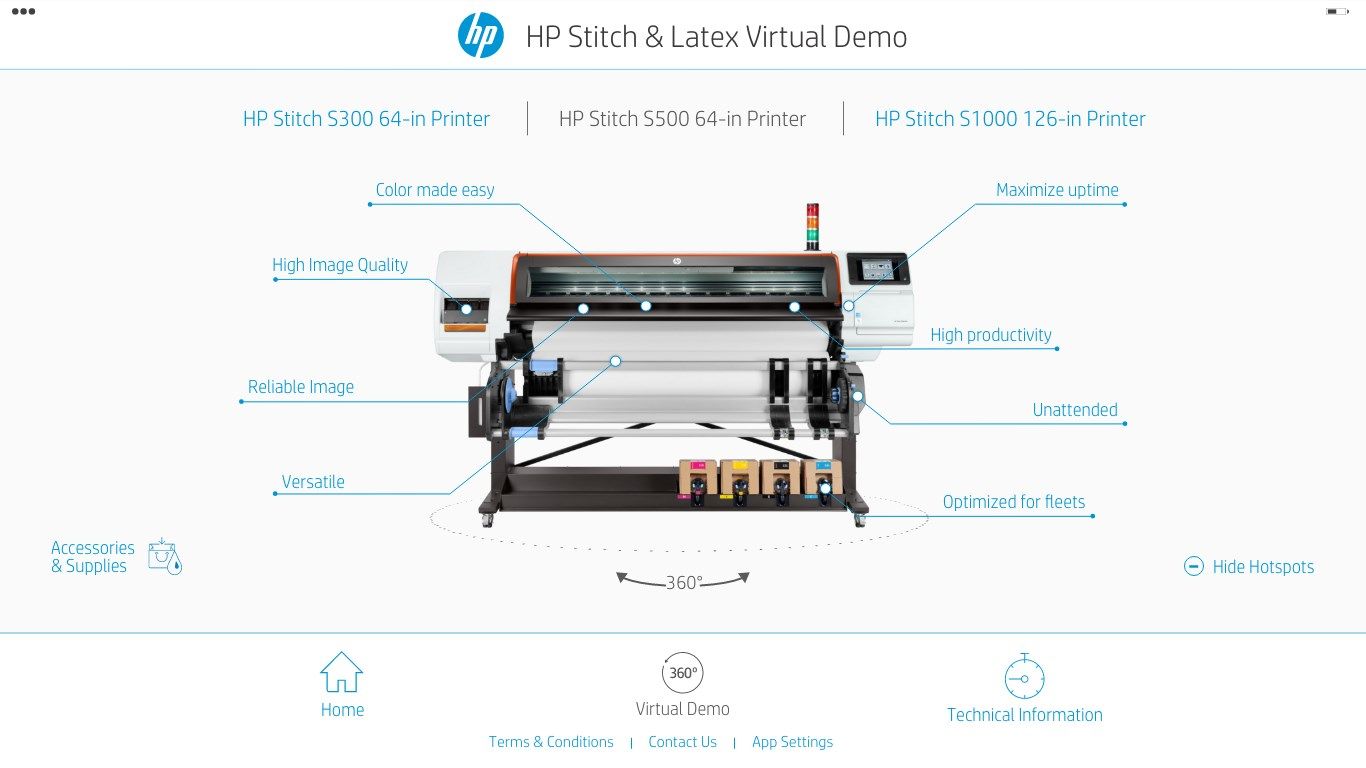 HP Stitch And Latex Virtual Demo