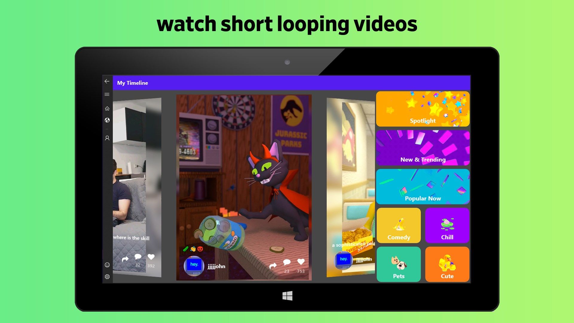 8 byte - short looping videos (beta)