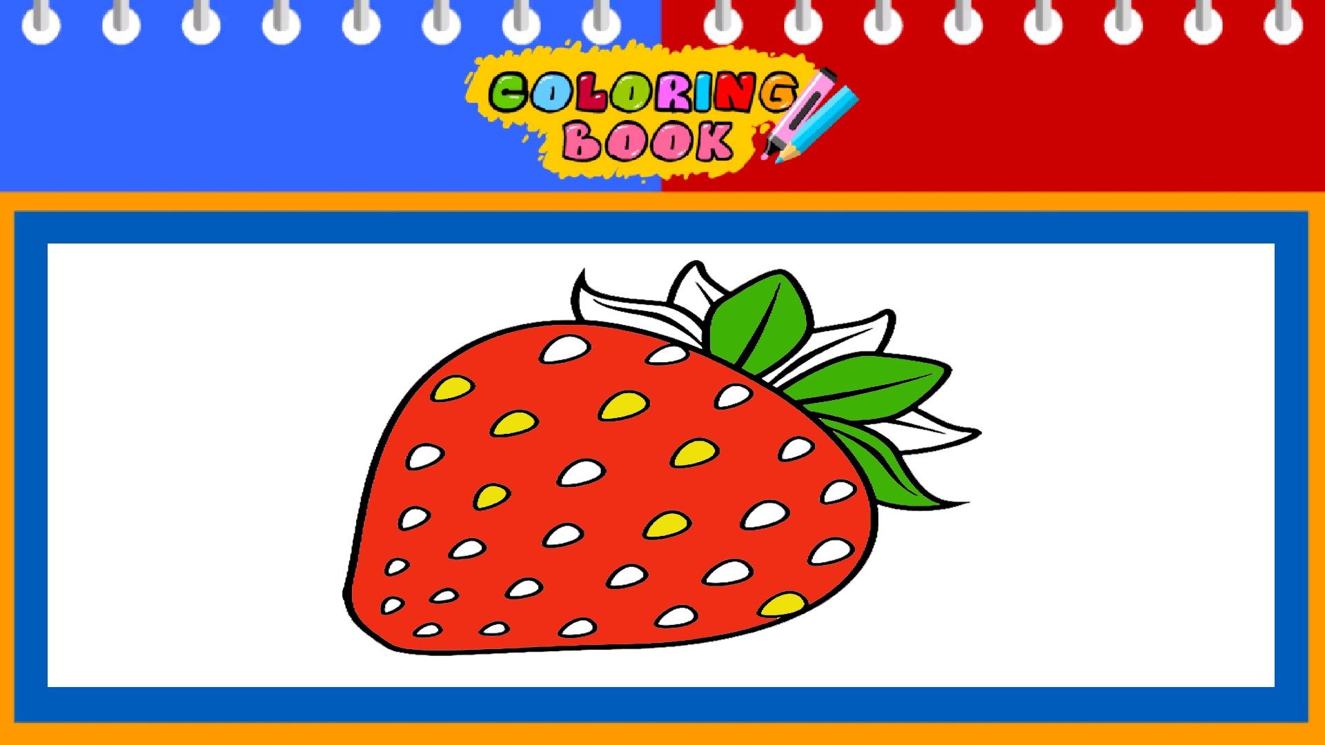Fruits Coloring Book Drawing Pages