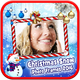 Christmas Snow Photo Frames