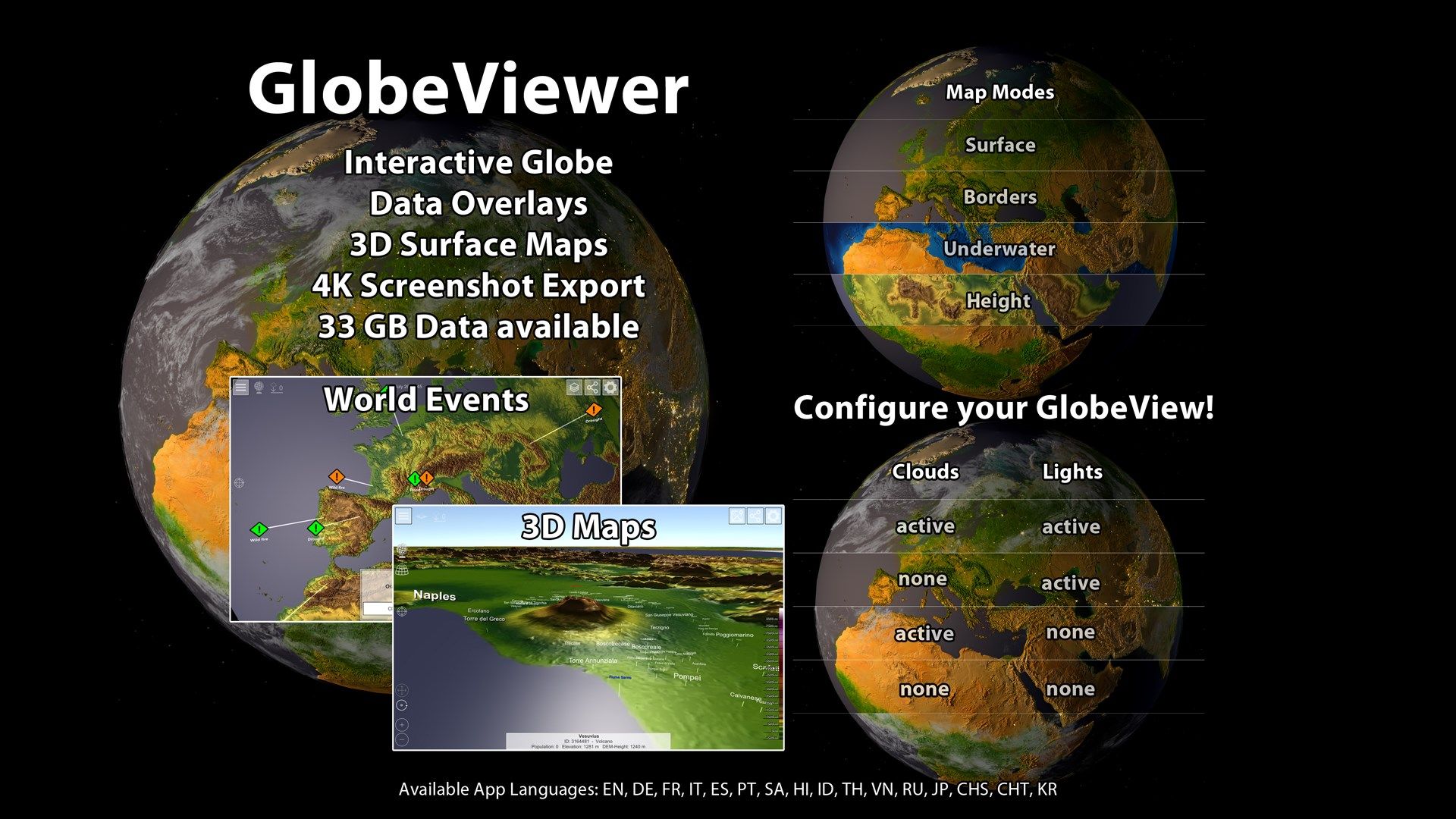 GlobeViewer PRO