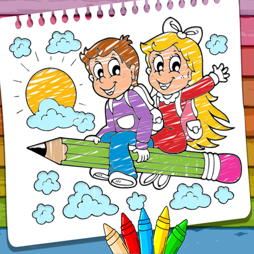 Best Coloring Book kids with 10 different categories