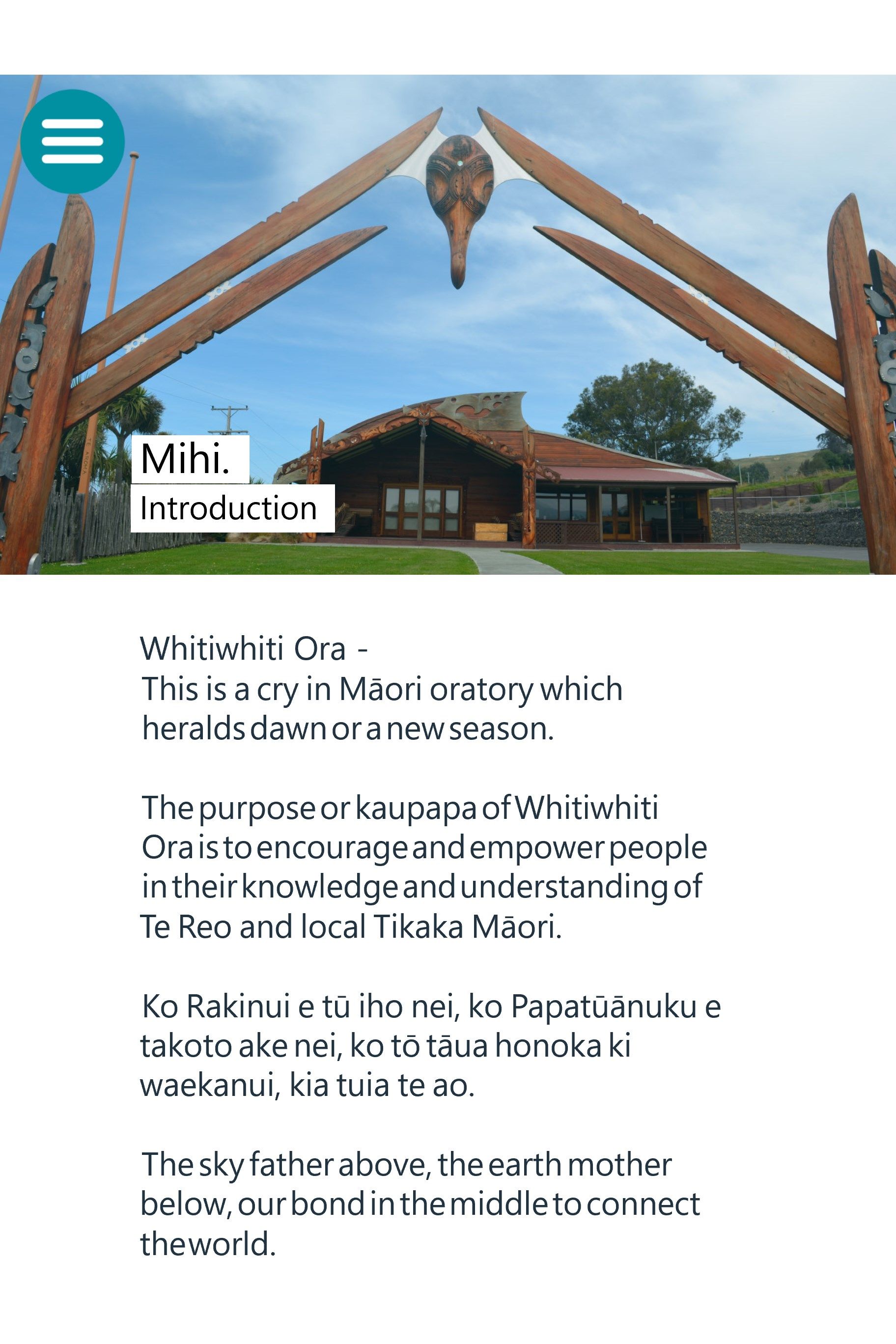 Whitiwhiti Ora