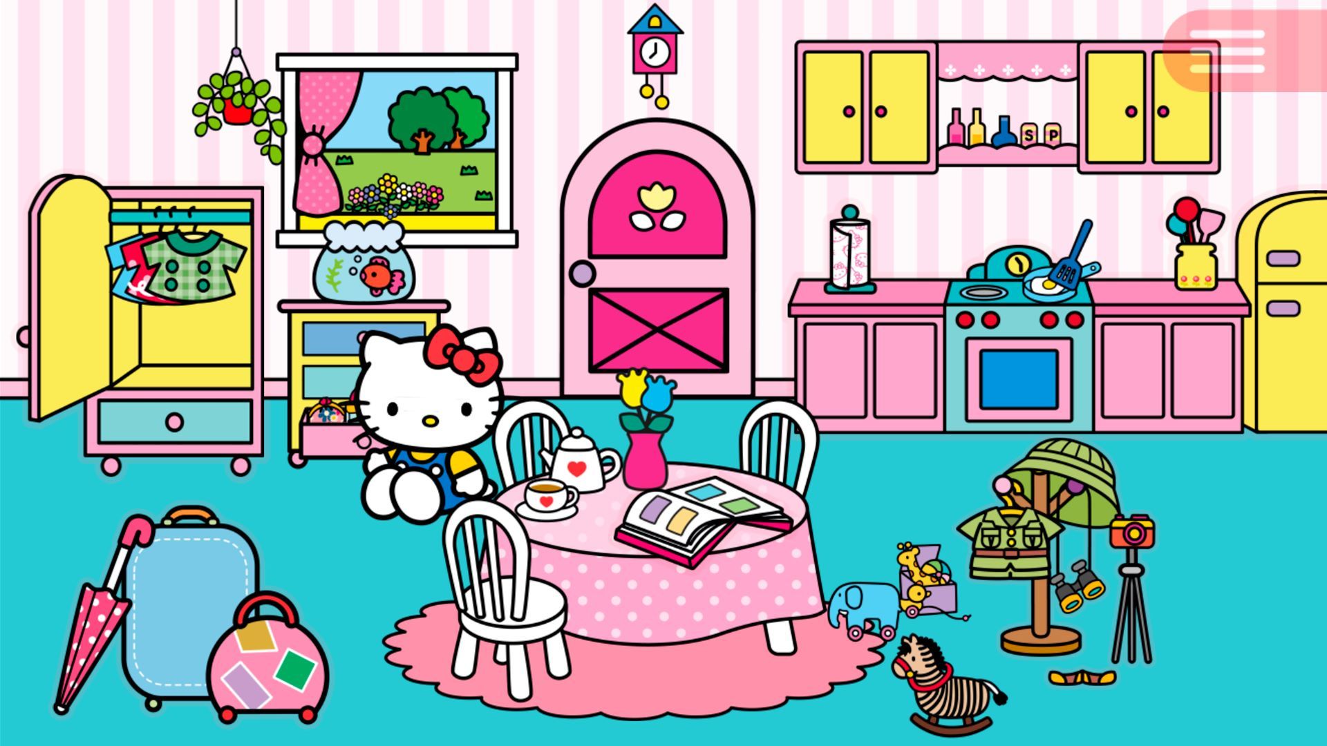 Hello Kitty Discovering the World