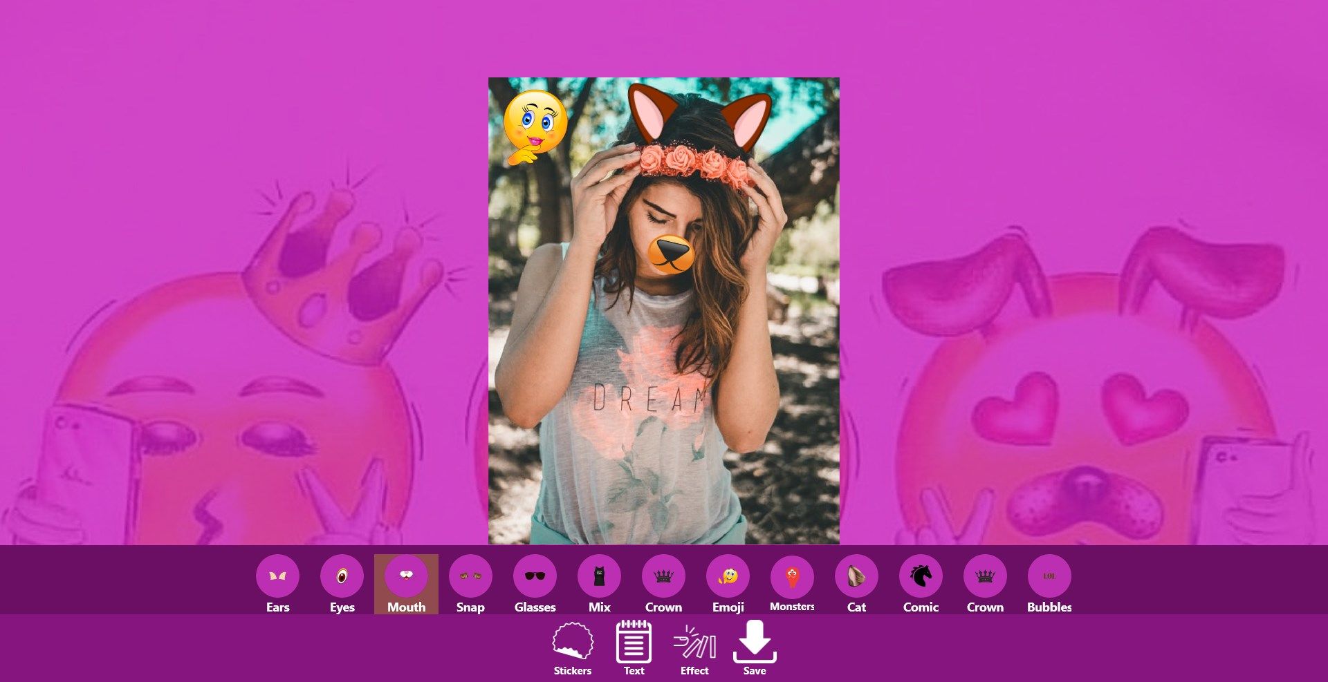 Snap Photos Filters and Stickers