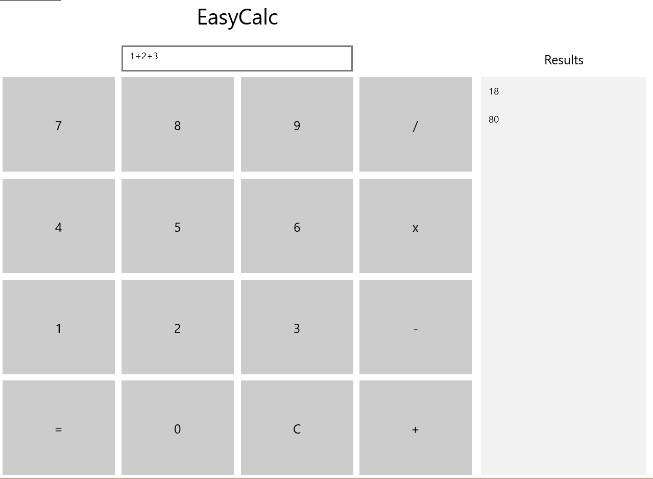 EasyCalc