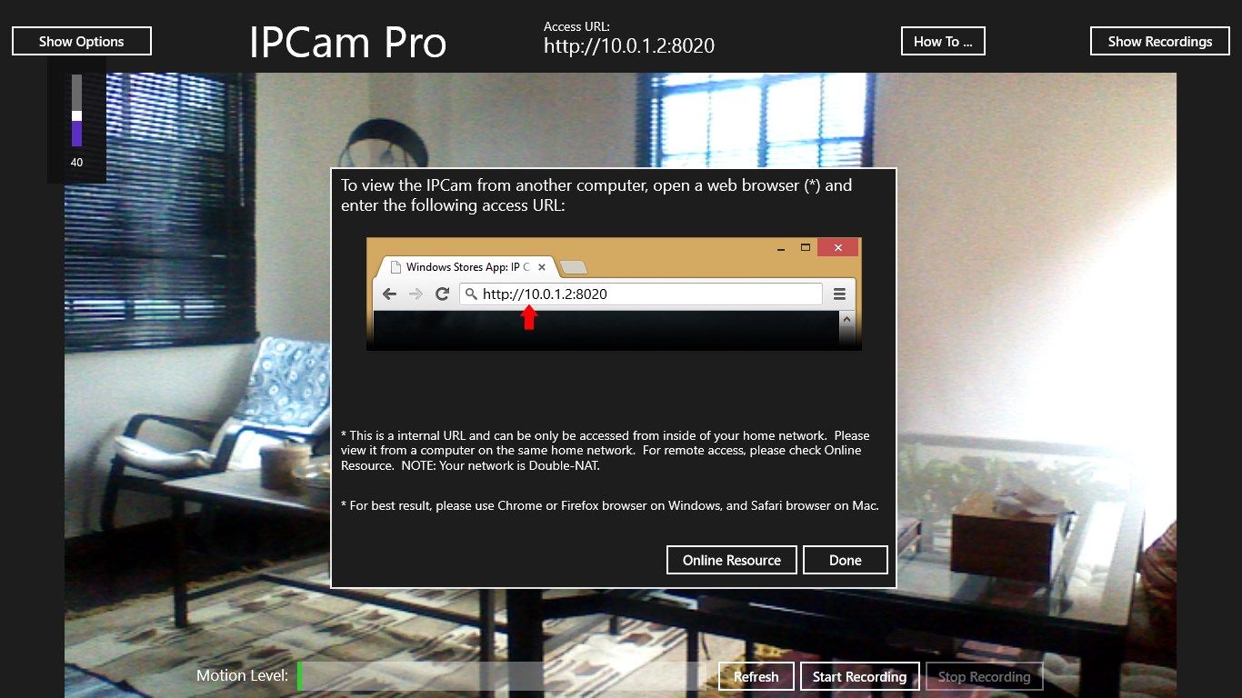 Remote access to your computer's webcam.