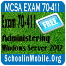 MCSA Exam 70-411 Free