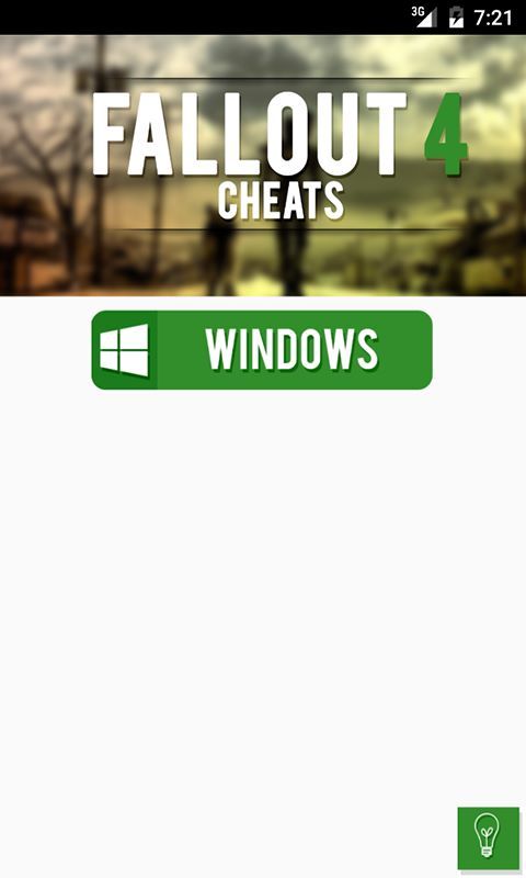 Cheats for Fallout 4