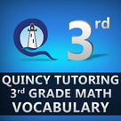 Quincy Tutoring Third Grade Math Vocabulary Flashcards