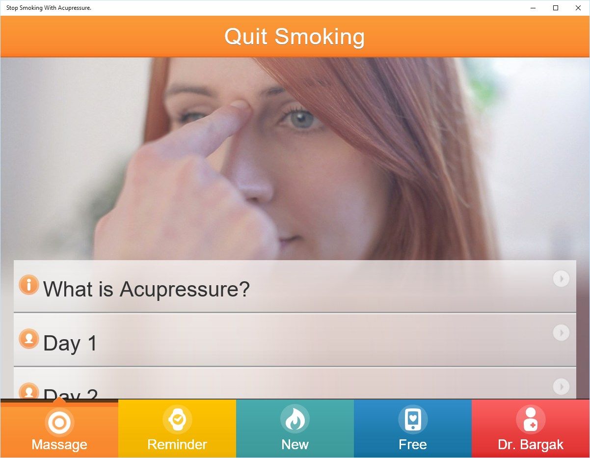 Stop Smoking With Acupressure.