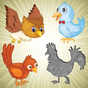 Birds Puzzles for Toddlers and Kids