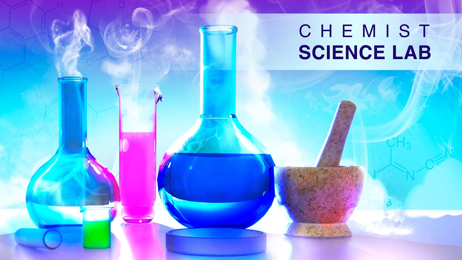 Chemistry Science Lab: Chemical reactions