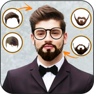 Beard and mustache face changer- Fancy hairstyle