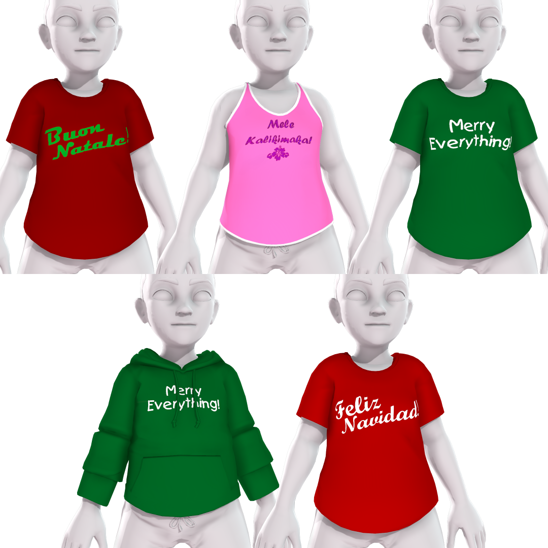 Holiday Tops Bundle!