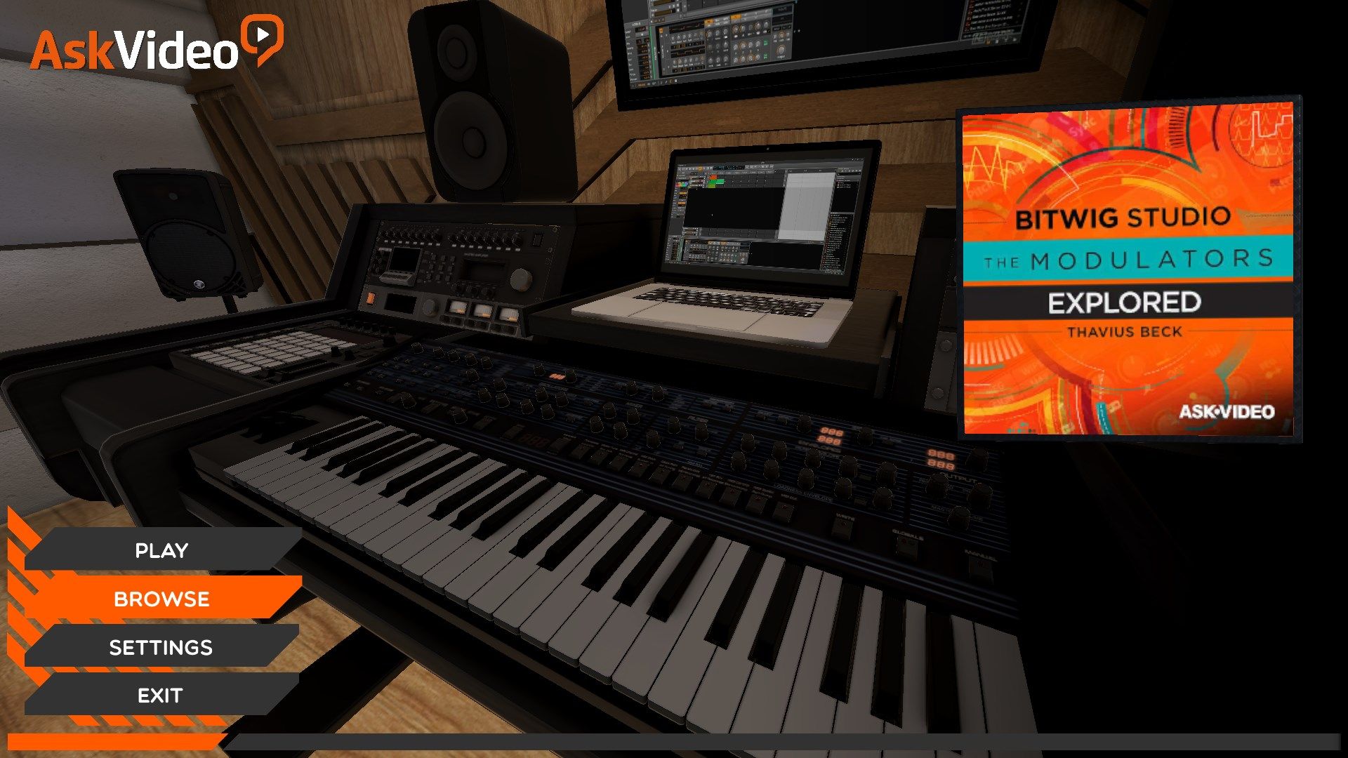 Modulators Explored Course For Bitwig Studio by AV