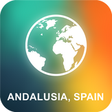 Andalusia, Spain Offline Map