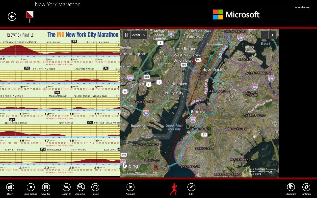 Did You run NY Marathon! This can easily be remembered and saved in this app. You can even animate the run after.