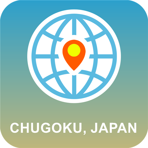 Chugoku, Japan Map Offline