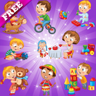Toys Games for Toddlers and Kids ! FREE