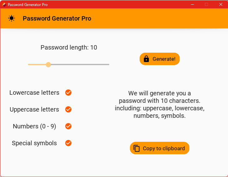 Password Generaor Pro