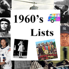 World History Lists - THE 1960's !