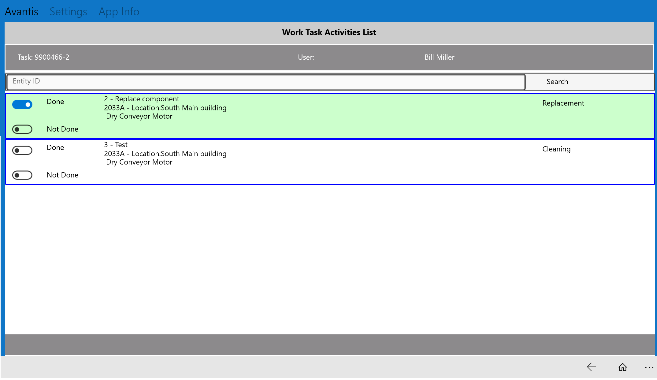 AVEVA Mobile Maintenance V9.1