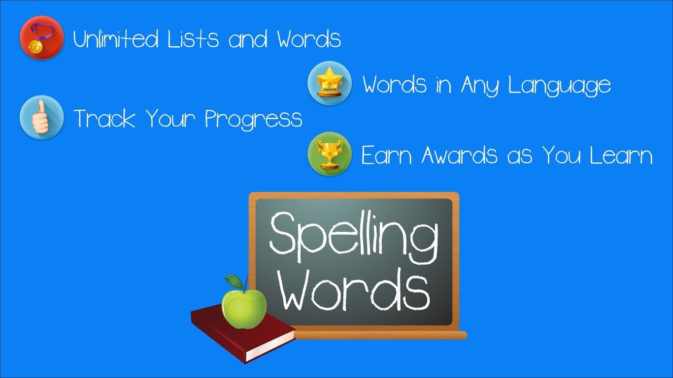 Spelling Words is a great way to learn how to spell