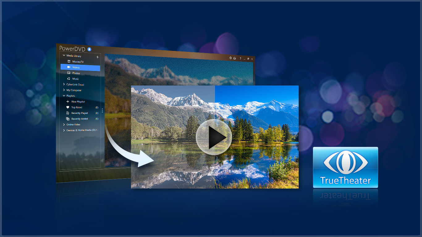 TrueTheater® Enhancements        
Apply audio-visual enhancements to everything.