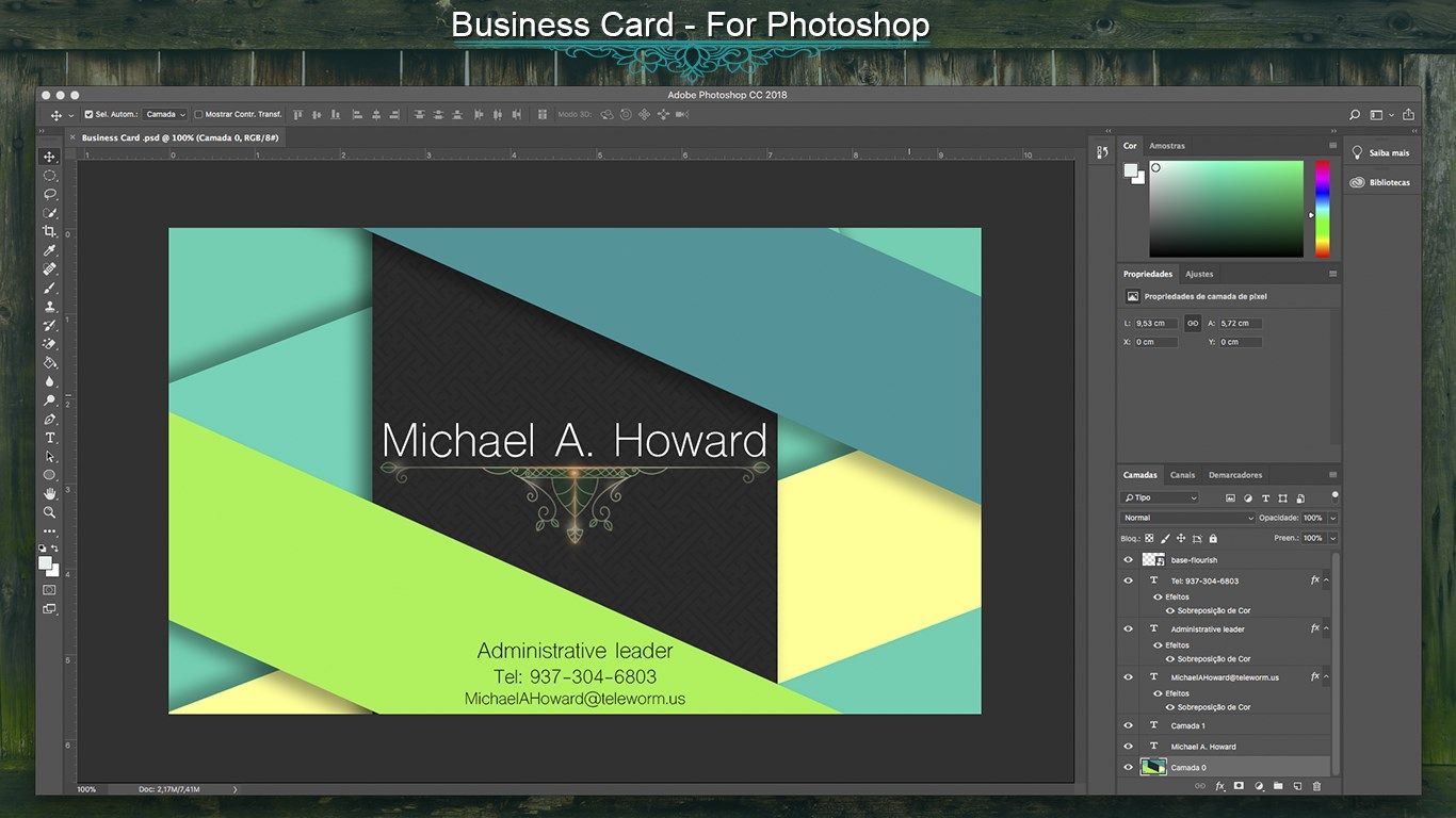 Business Cards - Templates for Photoshop