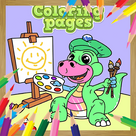 Best Dinosaur Coloring Book