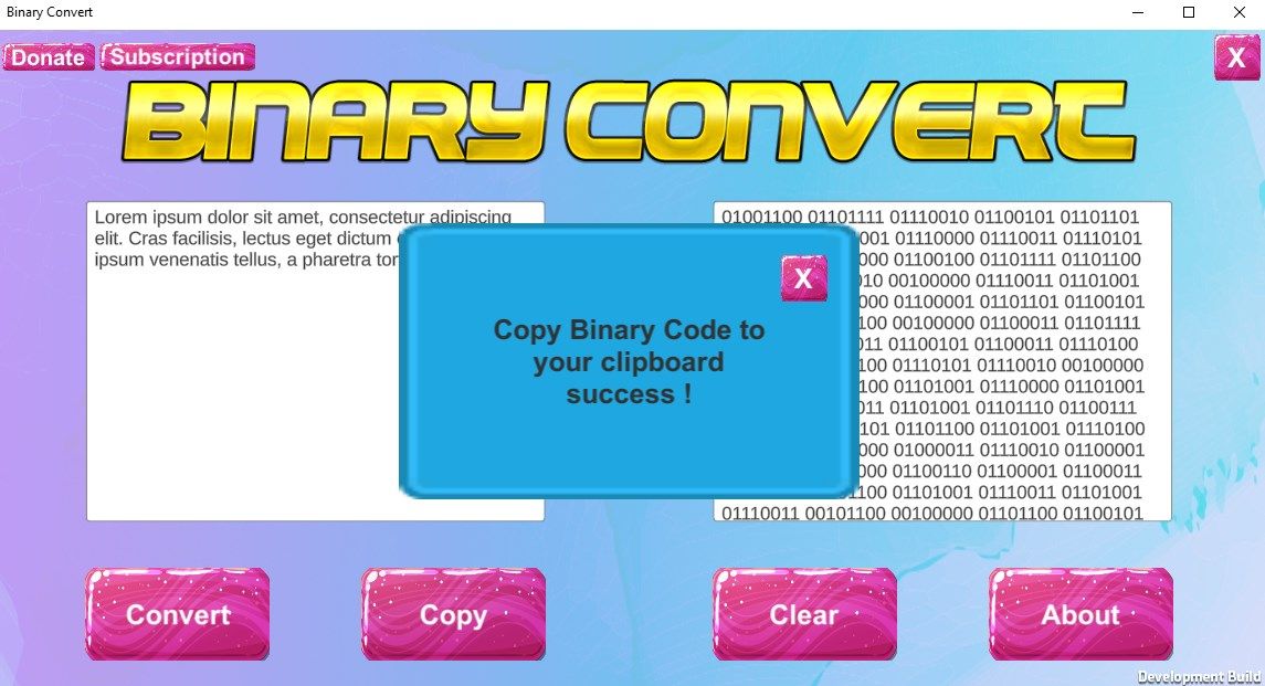 Binary Convert BN